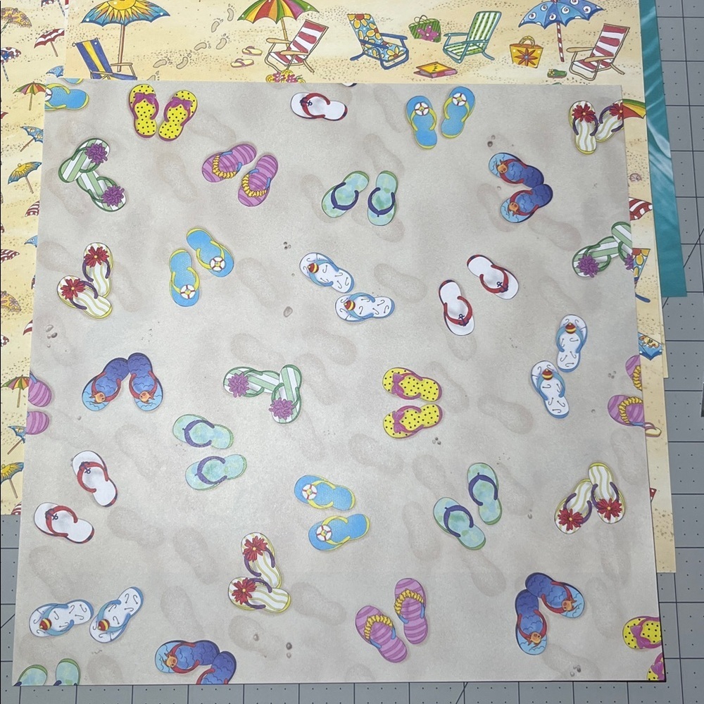 Summer Fun Scrapbook Paper Set - Picture 6 of 11